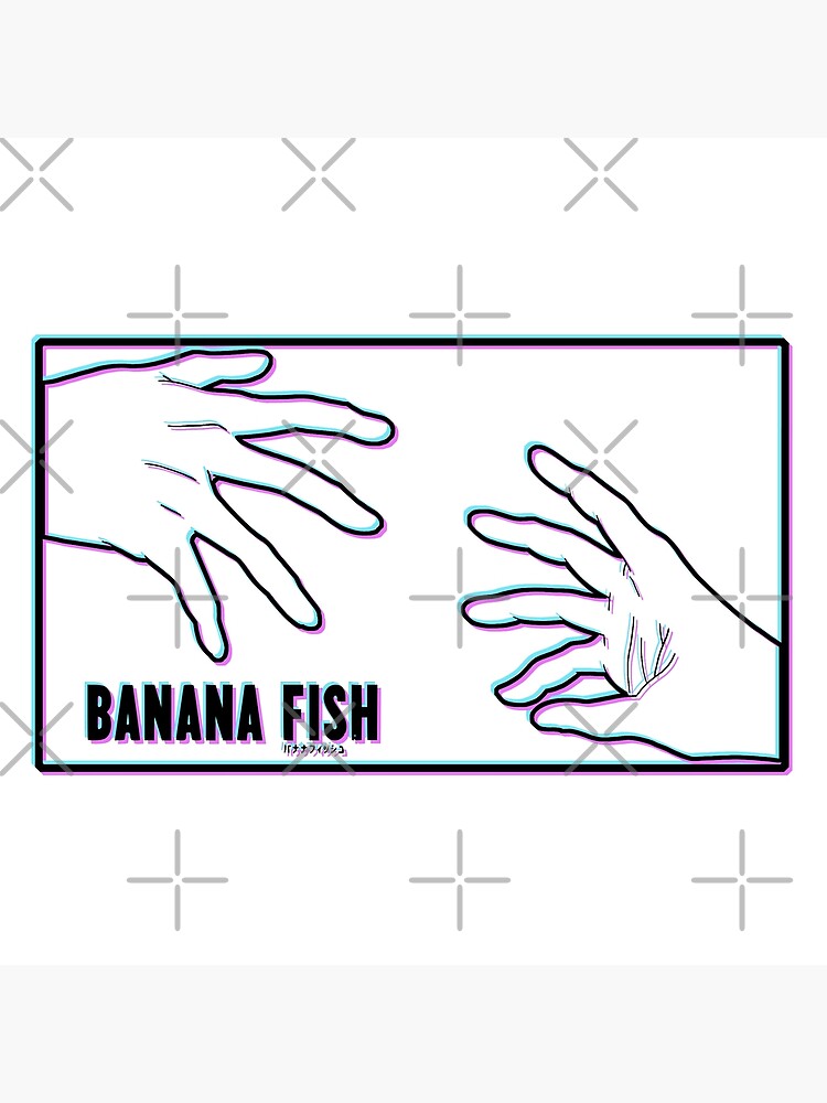 "Banana Fish hands 3D TShirt" Poster for Sale by VintageAnime Redbubble