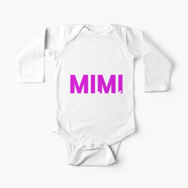 BEST FREAKIN' MIMI EVER T-SHIRT Long Sleeve Baby One-Piece