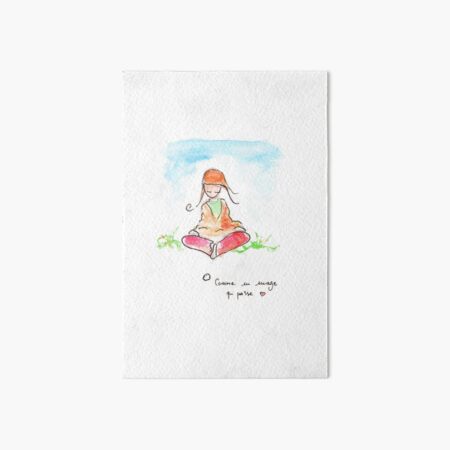 Just a thought Art Board Print