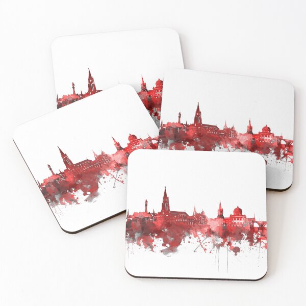Item preview, bern skyline red designed and sold by BekimART2.
