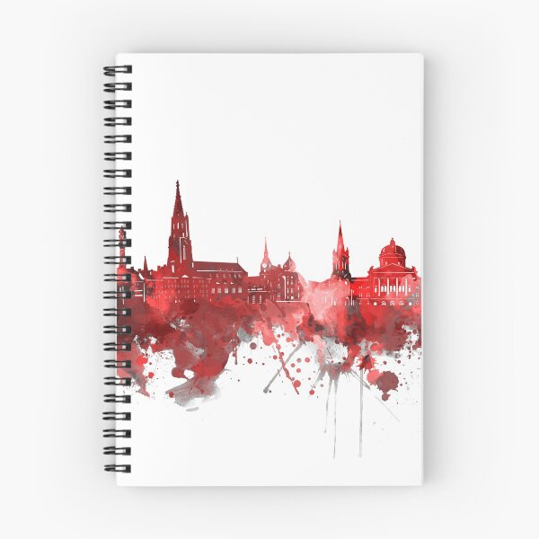 Item preview, bern skyline red designed and sold by BekimART2.