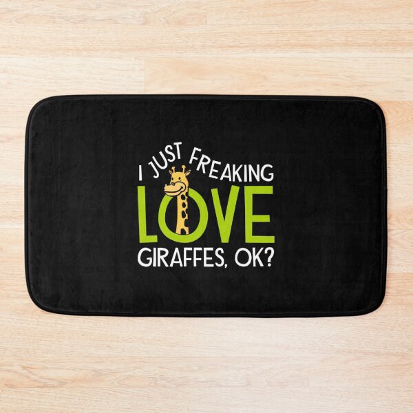 Item preview, Cute Giraffe Gift For Women I Just Freaking designed and sold by Kandurip5419.