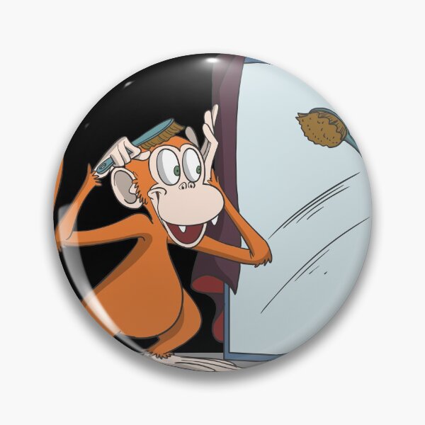 Item preview, Monkey vampire invisible in mirror designed and sold by Monkey Ful.