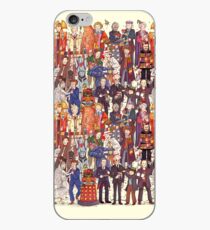 The party doesn't start until the Doctor walks in...twelve times iPhone Case