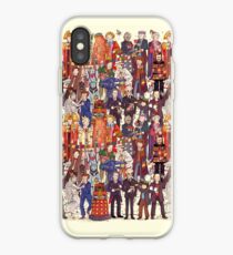The party doesn't start until the Doctor walks in...twelve times iPhone Case