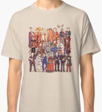The party doesn't start until the Doctor walks in...twelve times Classic T-Shirt