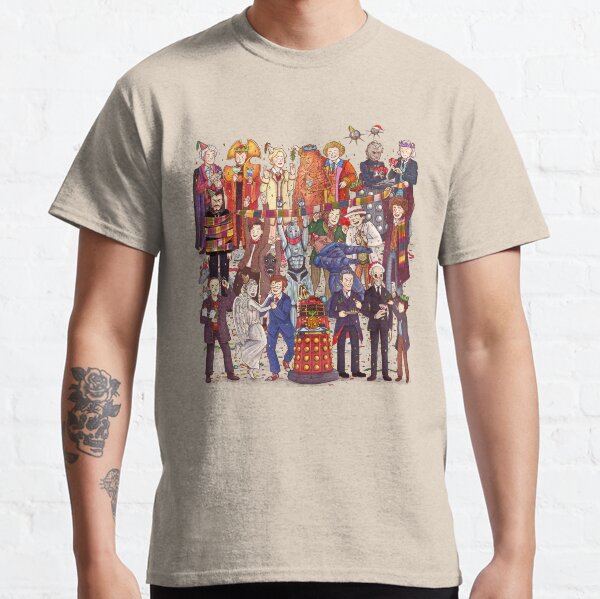 und lade alle alten Feinde und Freunde gleichermaßen zu einer Party in der TARDIS (The.Amazingly.Remarkable.Disco.In.Space) zu Weihnachten ein! Classic T-Shirt