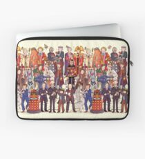 The party doesn't start until the Doctor walks in...twelve times Laptop Sleeve