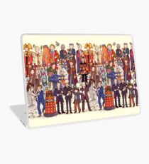 The party doesn't start until the Doctor walks in...twelve times Laptop Skin
