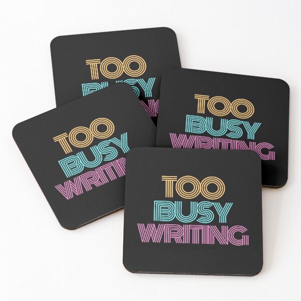 Item preview, Too Busy Writing designed and sold by ZenPrintApparel.