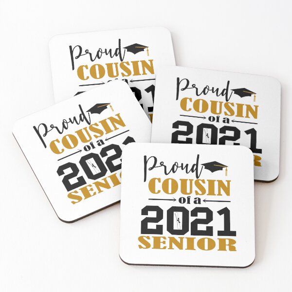 Item preview, Funny Proud COUSIN of a 2021 Senior Happy New Year  designed and sold by Belhbib Art ⭐⭐⭐⭐⭐.