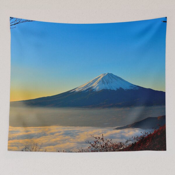 Item preview, Mt. fuji san beautiful view from the top - Mt. fuji designed and sold by Japanculture.