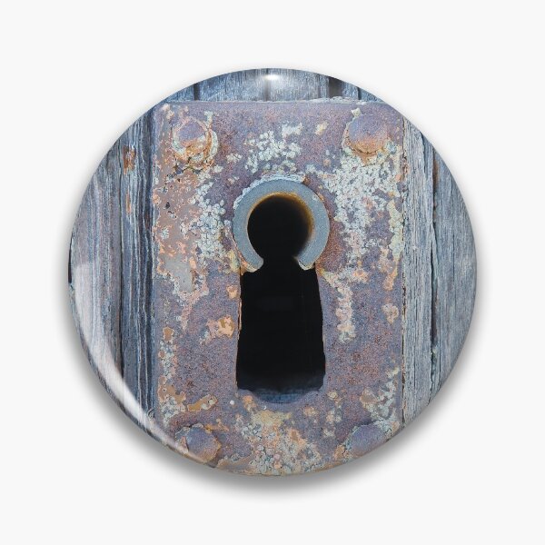 Item preview, Old Weathered Door Keyhole - Wood Texture Farmhouse Decor designed and sold by Dan Shachar.