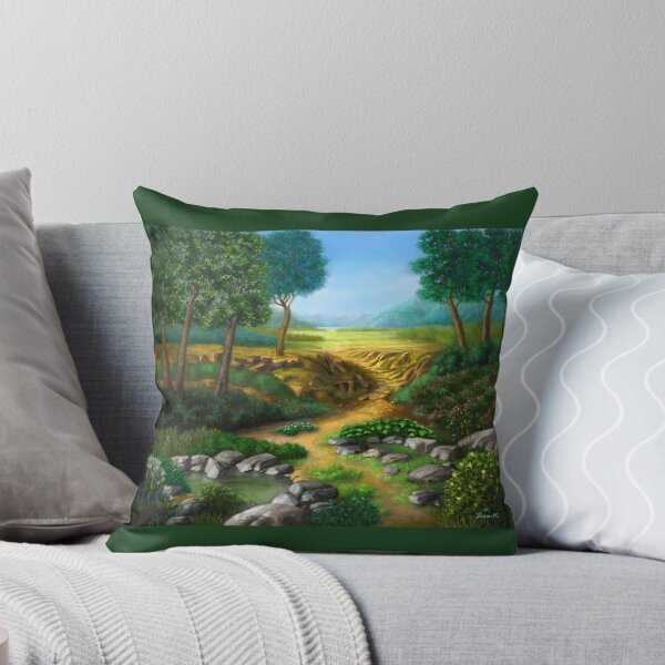 To The River Throw Pillow