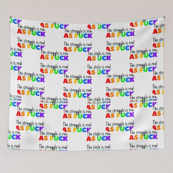 Item preview, the struggle is real AF designed and sold by Adorbits4ever.