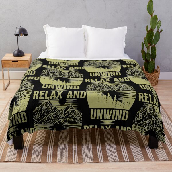 Item preview, RELAX AND UNWIND designed and sold by WoodenGrafis.