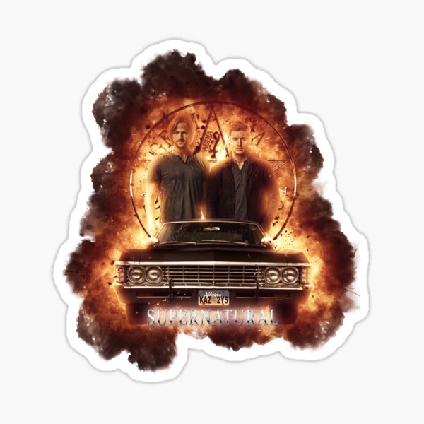 Supernatural Explosion 3 Sticker