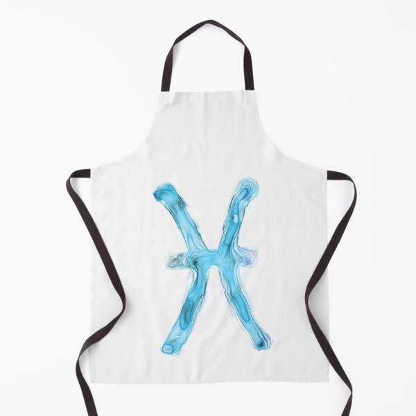 Item preview, Watercolor hand drawn sketch illustration of Zodiac sign Pisces designed and sold by FuzzyLogicKate.