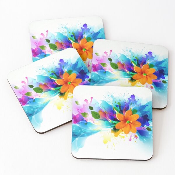 Item preview, Flower painting red designed and sold by S888.
