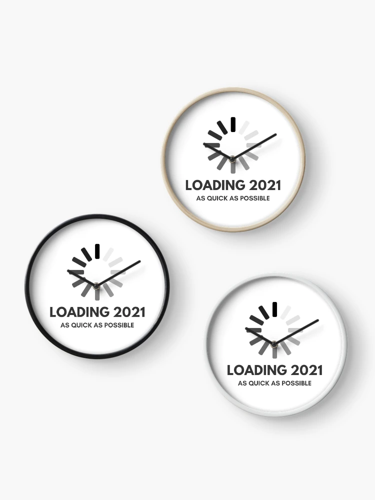 Thumbnail 3 of 4, Clock, Loading 2021 designed and sold by munizz.
