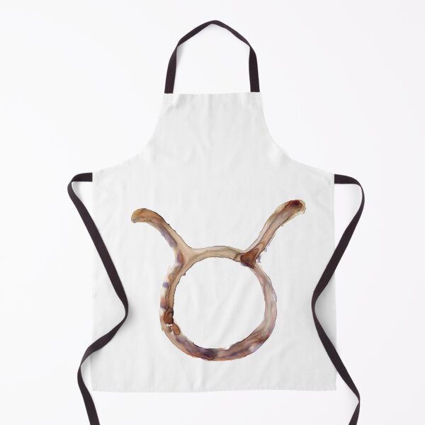 Item preview, Watercolor hand drawn sketch illustration of Zodiac sign Taurus designed and sold by FuzzyLogicKate.