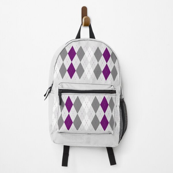 Item preview, Gray Asexual Argyle designed and sold by ResonantColors.