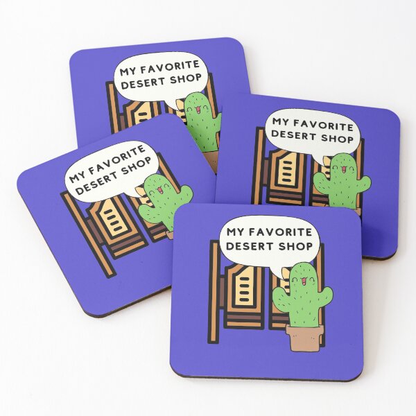Item preview, My Favorite Desert Shop Cactus Funny Pun Joke Western Lover designed and sold by trendo.