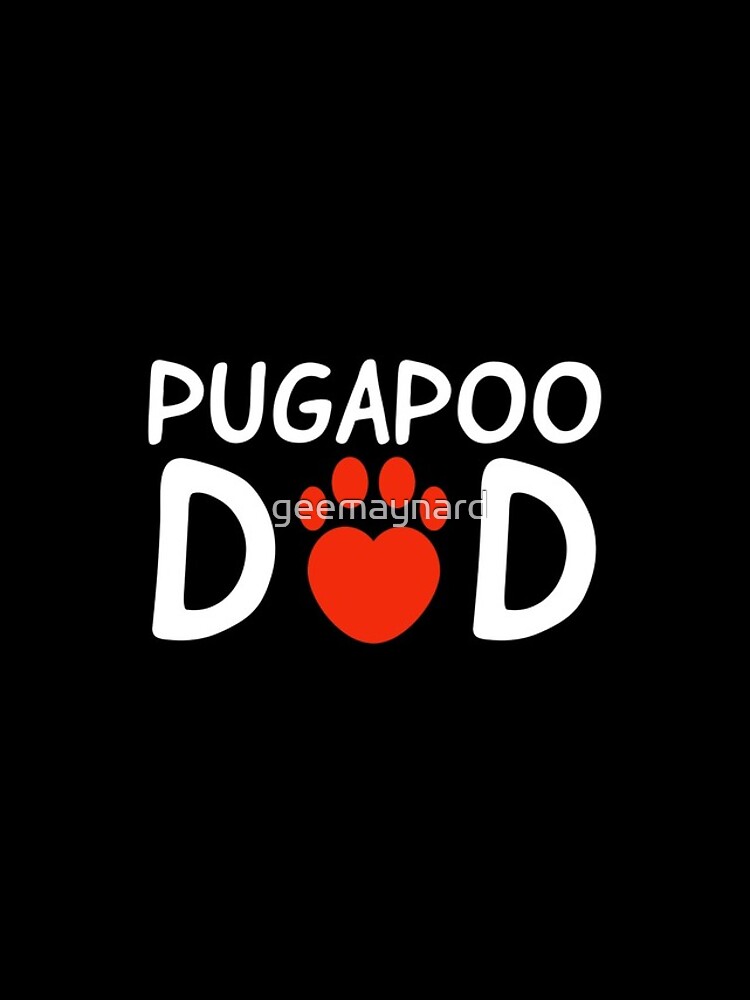 Thumbnail 4 of 4, iPhone Case, Pugapoo Dad designed and sold by geemaynard.