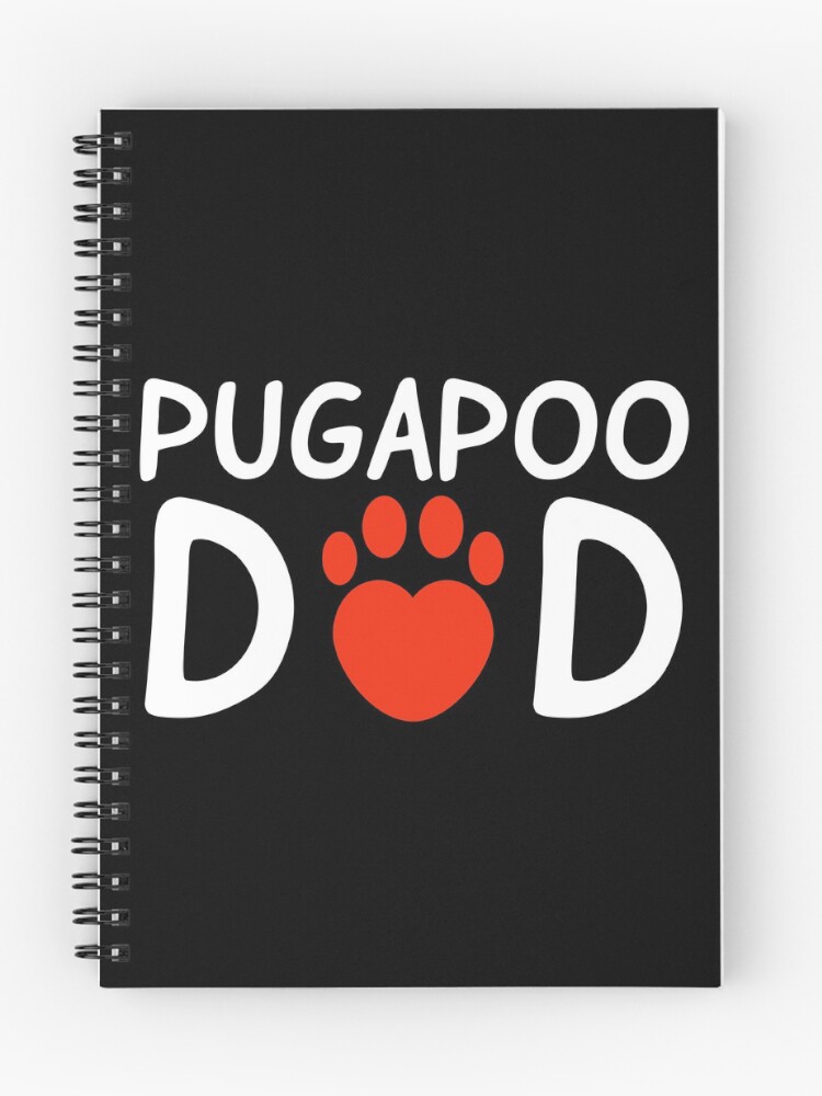 Thumbnail 1 of 3, Journal, Pugapoo Dad designed and sold by geemaynard.