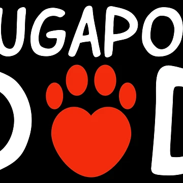 Artwork thumbnail, Pugapoo Dad by geedesignsstuff