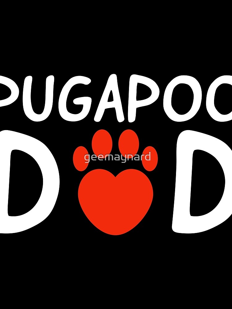 Thumbnail 3 of 3, Scarf, Pugapoo Dad designed and sold by geemaynard.