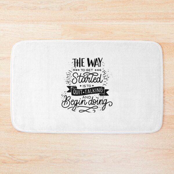 Item preview, Quit Thinking Quote designed and sold by SKETCH BOOK.