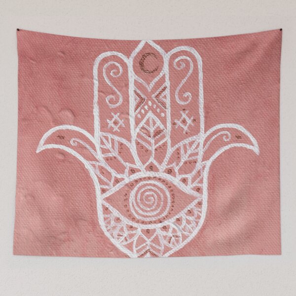 Item preview,  Pink Hand of Fatima designed and sold by Carolin Bentbib.