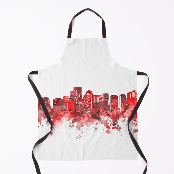 Item preview, boston skyline red designed and sold by BekimART2.
