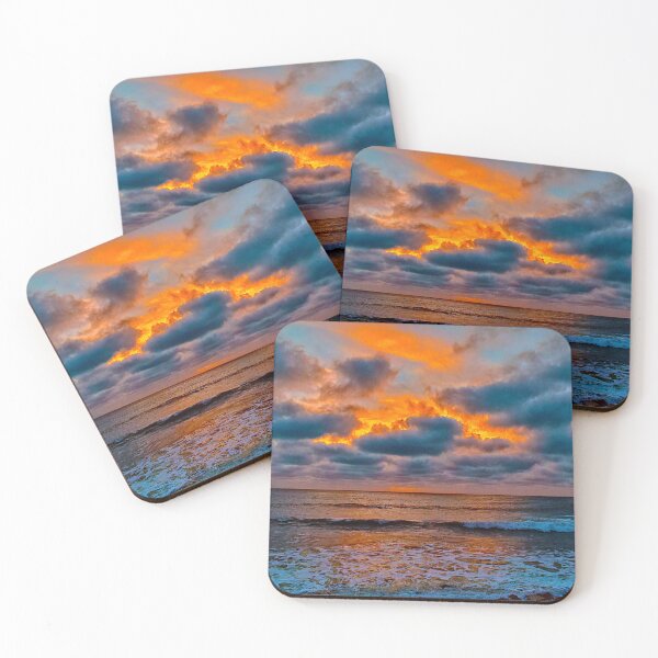 Item preview, Sunset Bursting Through The Clouds Royal Palms Beach San Pedro California Photography By Concetta Ellis designed and sold by concettaellis.