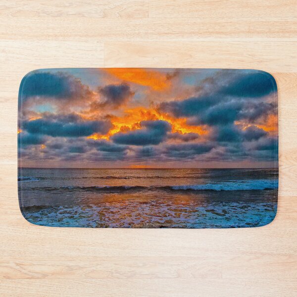 Item preview, Sunset Bursting Through The Clouds Royal Palms Beach San Pedro California Photography By Concetta Ellis designed and sold by concettaellis.
