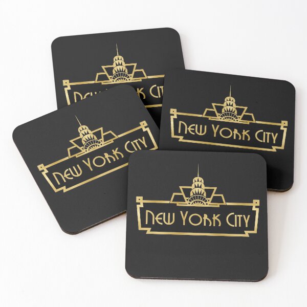 Item preview, New York City Art Deco designed and sold by IdyllCompass.