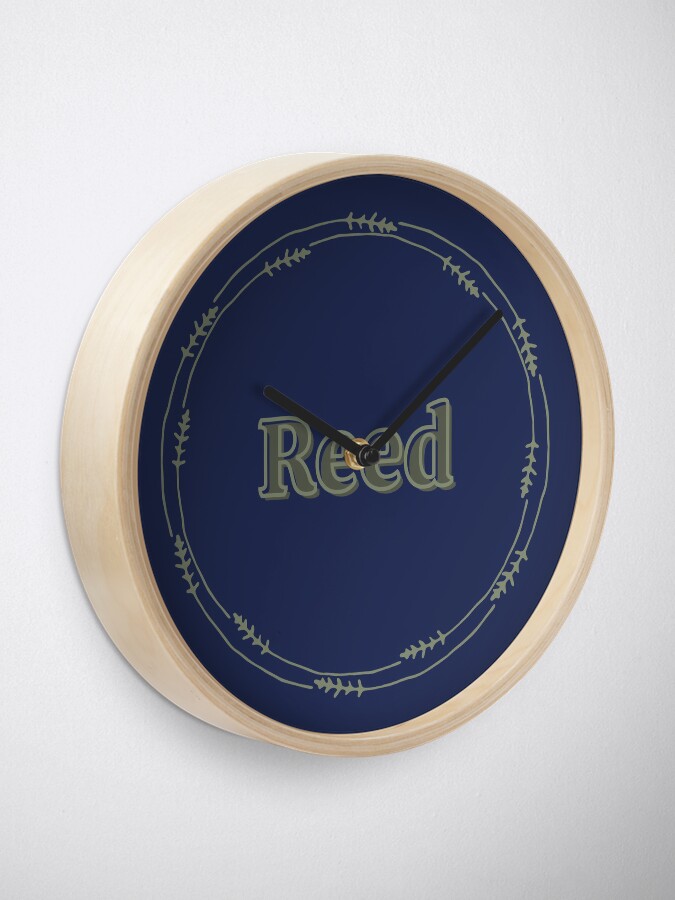 Alternate view of Reed Clock