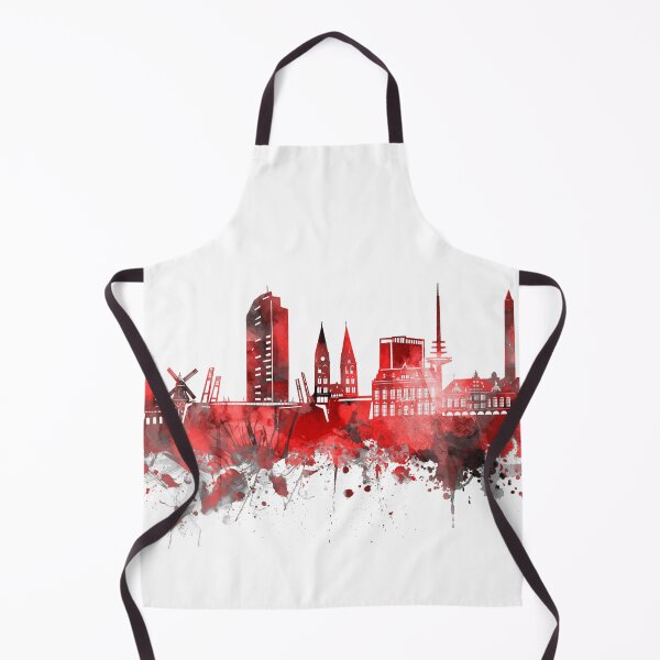 Item preview, bremen skyline red designed and sold by BekimART2.