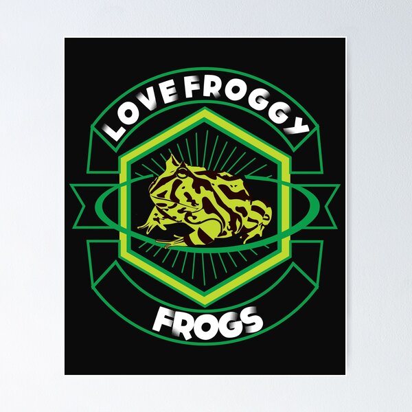 Item preview, Horned Frog Love Froggy Frogs Toad Keeper Terrarium Terrarist Ceratophrys Chaco Mice Amphibian Anura Beautiful Gift designed and sold by TheAplus.