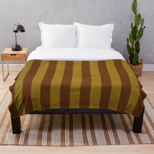 Item preview, Vintage Yellow Brown Stripe Pattern - Grunge Texture designed and sold by norandesign.