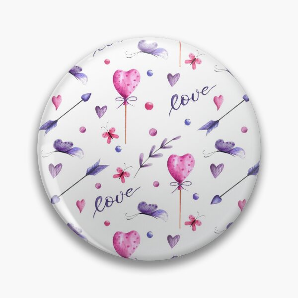 Item preview, Lovely watercolour colourful hearts designed and sold by Nataliya Pshenychna.