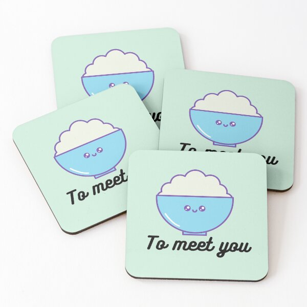 Item preview, rice to meet you designed and sold by GabyVGalindo.