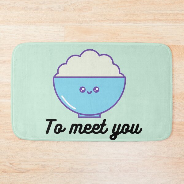 Item preview, rice to meet you designed and sold by GabyVGalindo.