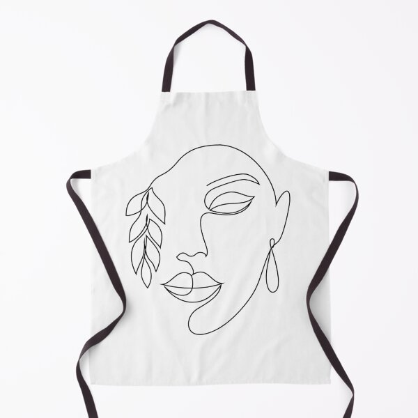 Item preview, Abstract zen woman face designed and sold by Curlyhaire.