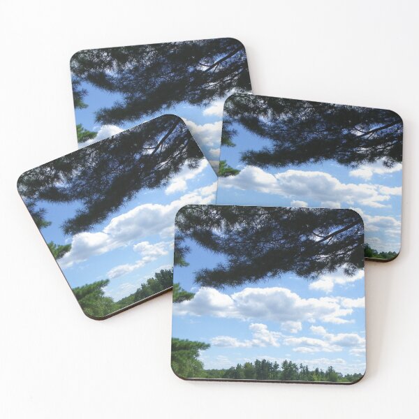 Item preview, Cloud Art: Photography Sky & Pine Trees, Nature designed and sold by tamdevo1.