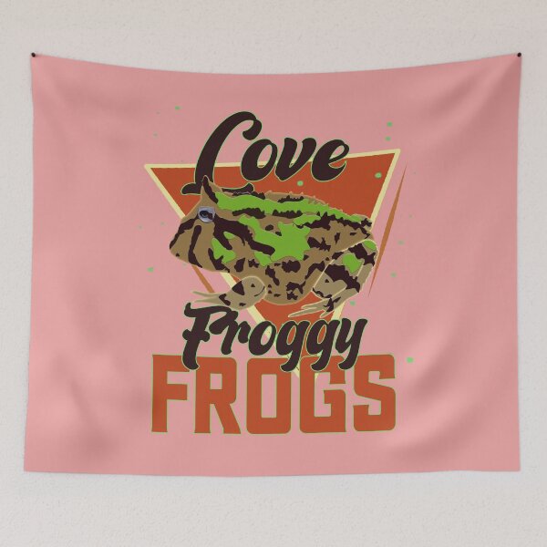 Item preview, Horned Frog Terrarium Love Froggy Frogs Toad Keeper Terrarist Ceratophrys Chaco Mice Amphibian Anura Beautiful Gift designed and sold by TheAplus.