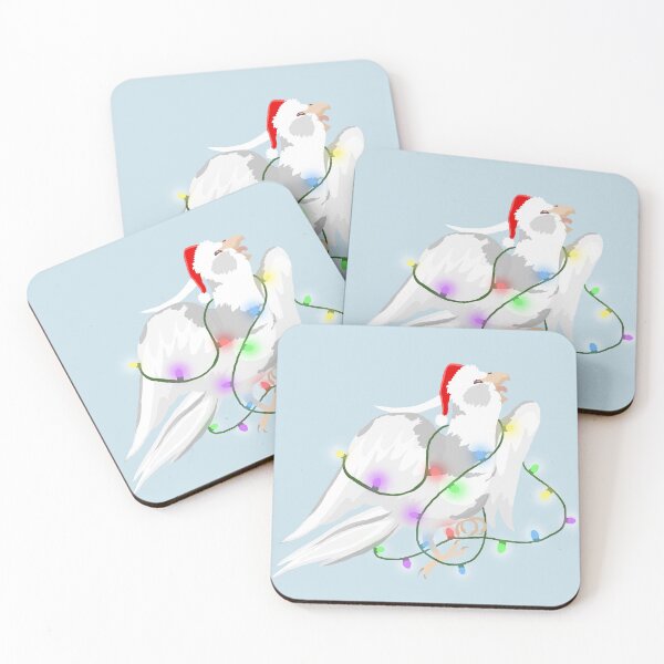 Artikelvorschau, White Pied Cockatiel und Lichter entworfen und verkauft von Alex J McKay.