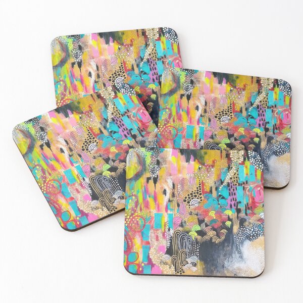Item preview, Intuition - Abstract Art by K Coleman Hinners designed and sold by Karma Art Studio.