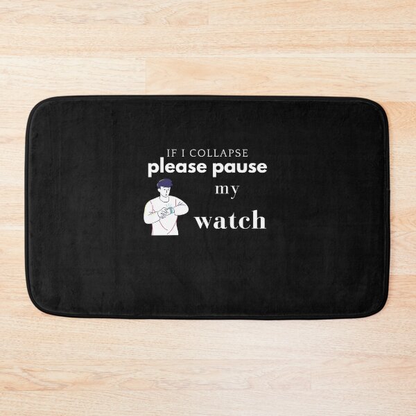 Item preview, If I Collapse Please Pause My Watch, Funny Runner , Jogging Mom , First Marathon Gift, Half Marathon Gift, Running Lover Gift designed and sold by hemokhtar.